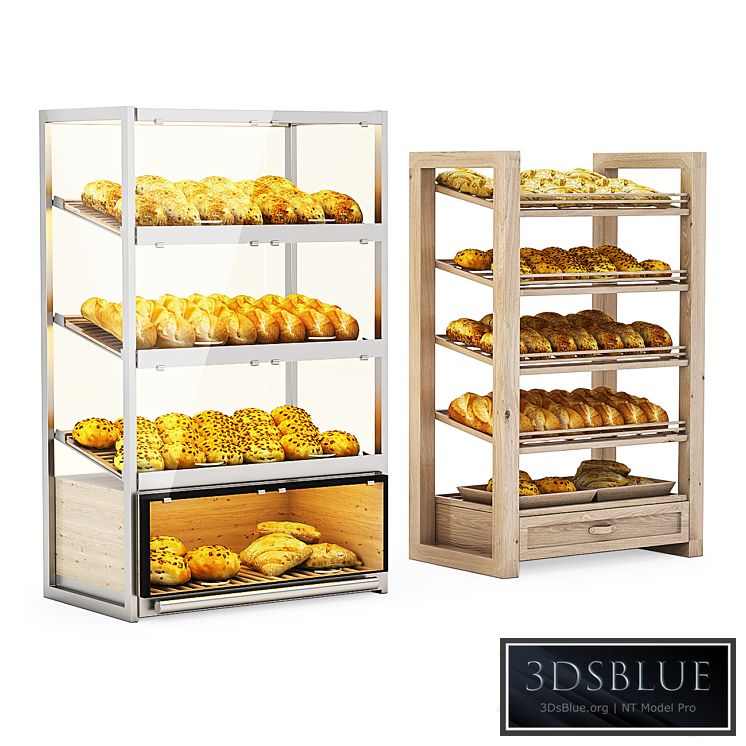 Bread racks with filling