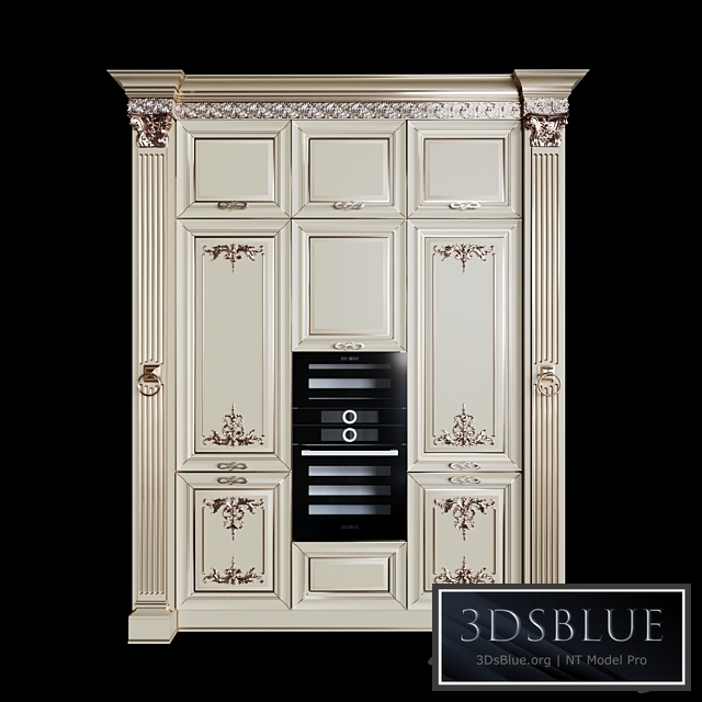 Kitchen cabinet classic set 009