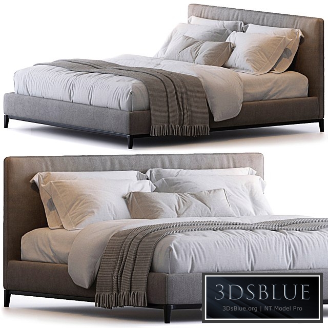 Andersen bed by Minotti 3232