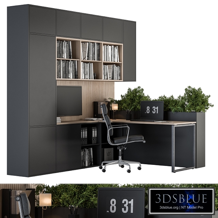 Office Furniture - employee Set 23
