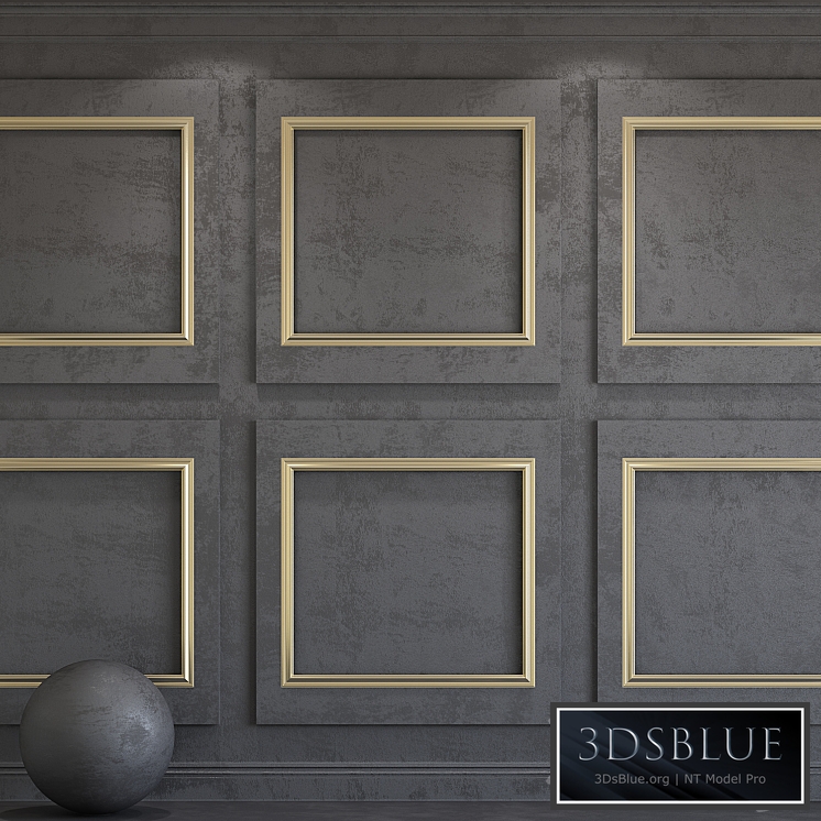 Decorative plaster with molding 148