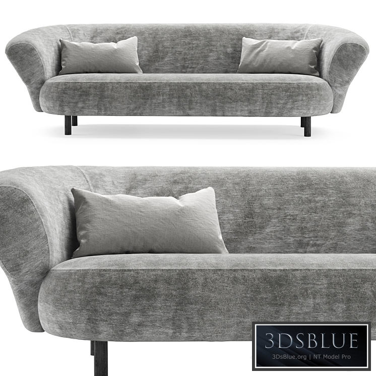 Ana Sofa by Christophe Delcourt / Three-seater sofa