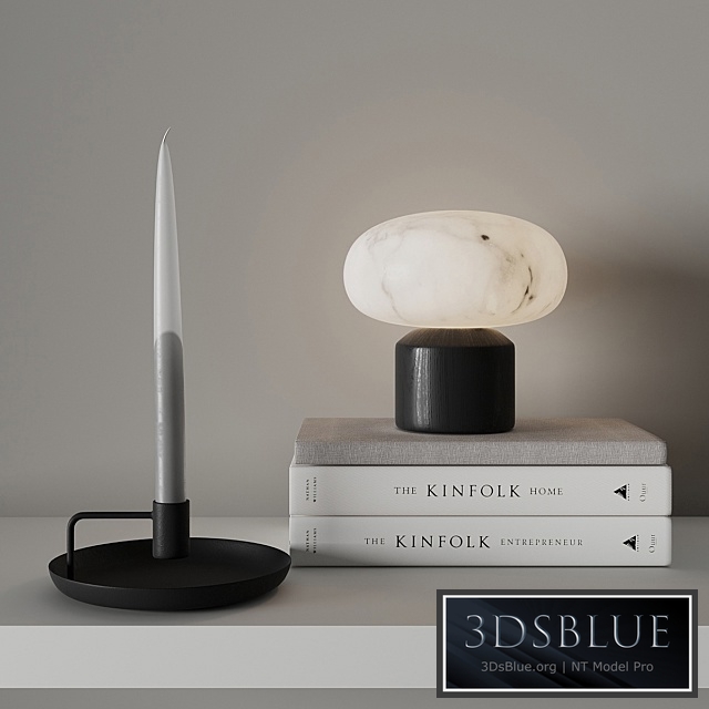 Decor set with LANTERN FOG lamp