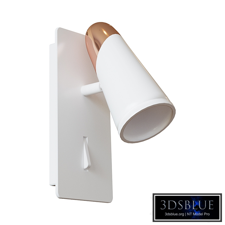 Wall lamp Lao 1L white