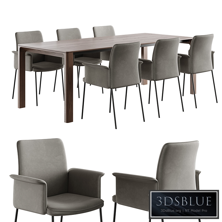 Dining set christine kroencke porto table / jaro 200 chair