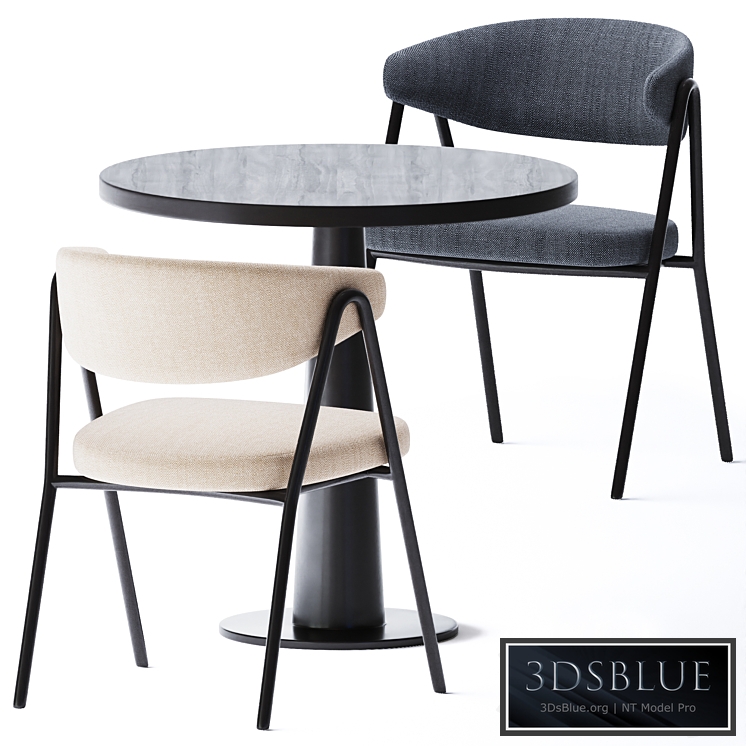 Round table Gray 39 by Gervasoni