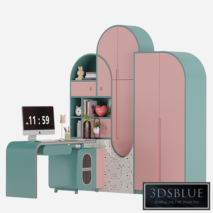 Childrens wardrobe 03