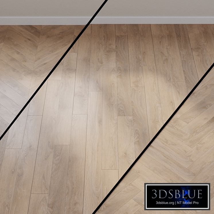 Laminate Light oak, solid decor, Living Pore