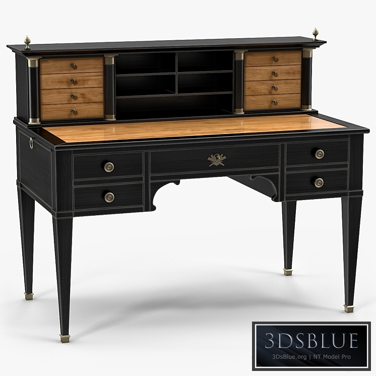 Moissonnier Ref 586 Empire Bureau A Gradin Desk