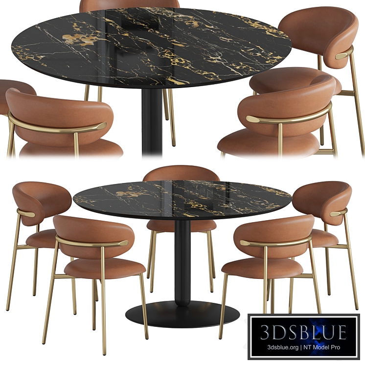 Balance table Oleandro chair Calligaris