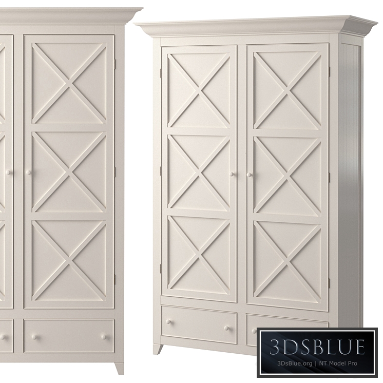 Wardrobe with drawers medium La Mer