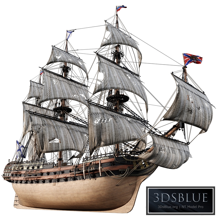 Flagship Peter 1 The Ingermanland 1715