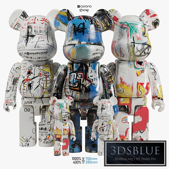 Bearbrick / Basquiat ART