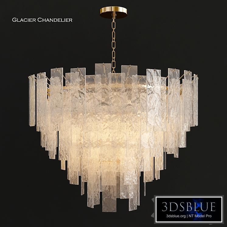 Glacier chandelier