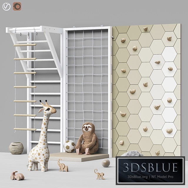 Toys and furniture set 88