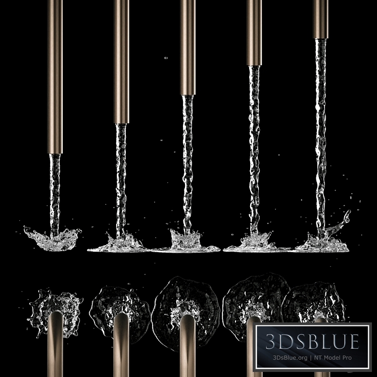 Bathroom jet and sinks