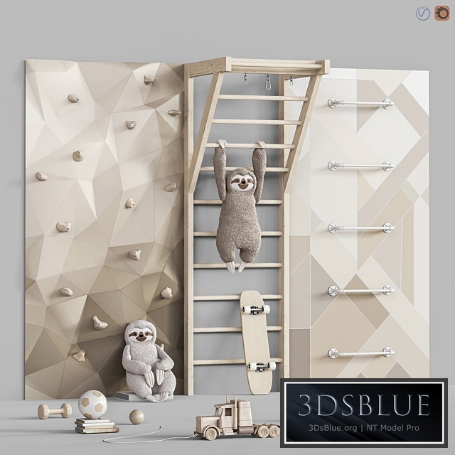 Toys and furniture set 90