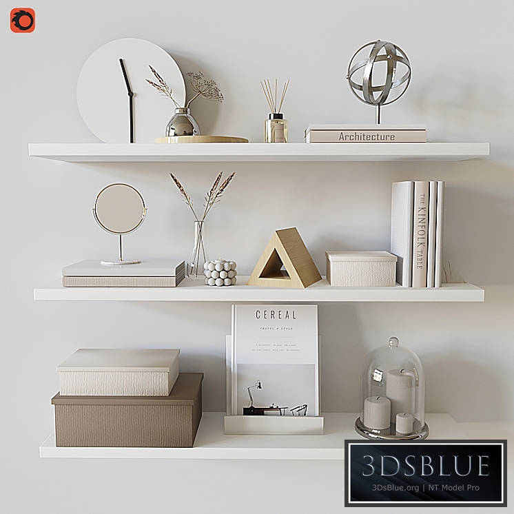 Decorative shelf 04