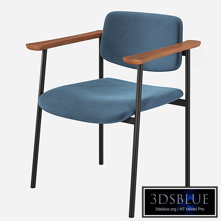 WARREN Chair Velvet CB2