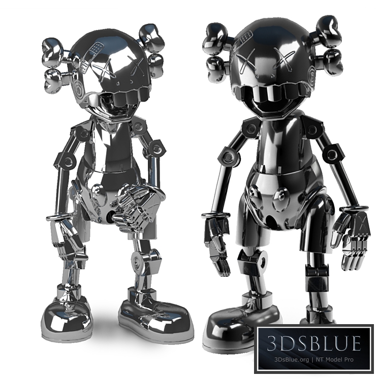 Kaws x hajime sorayama