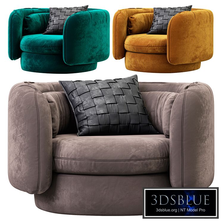 Group armchair Philippe Malouin for SCP