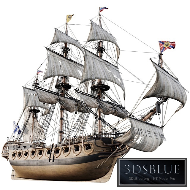 Sailing frigate Oliphant 1705