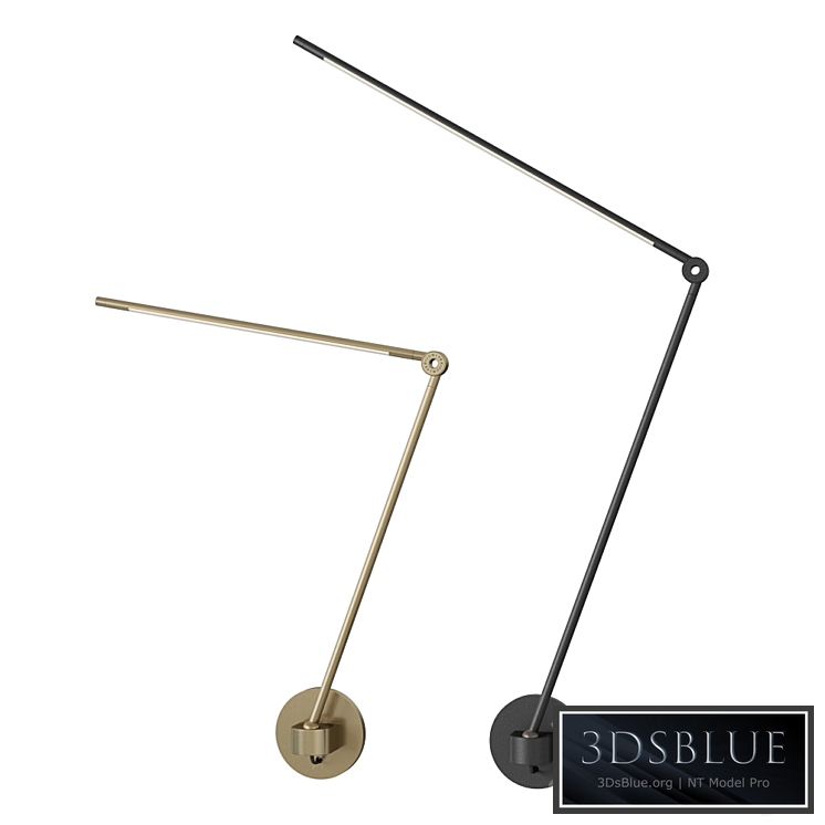 Juniper Thin task lamp with wall mount