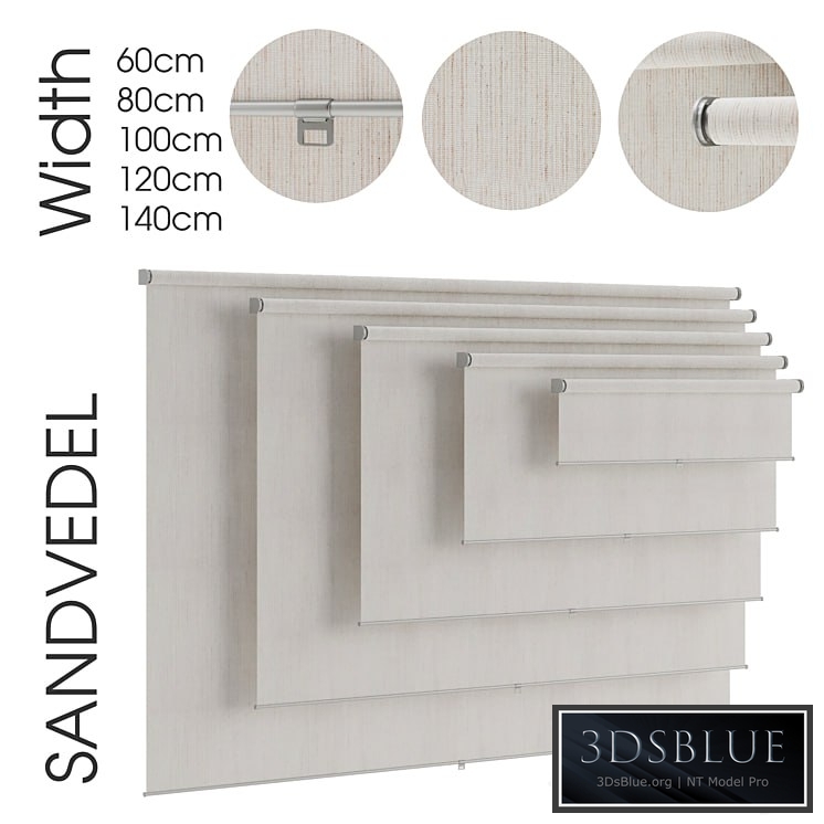 SANDVEDEL. Roller blind