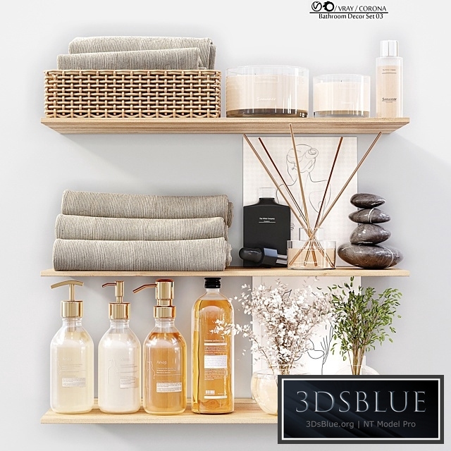 Bathroom Decor Set 03