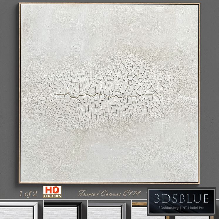 Ninos Textured Wall Art C-174