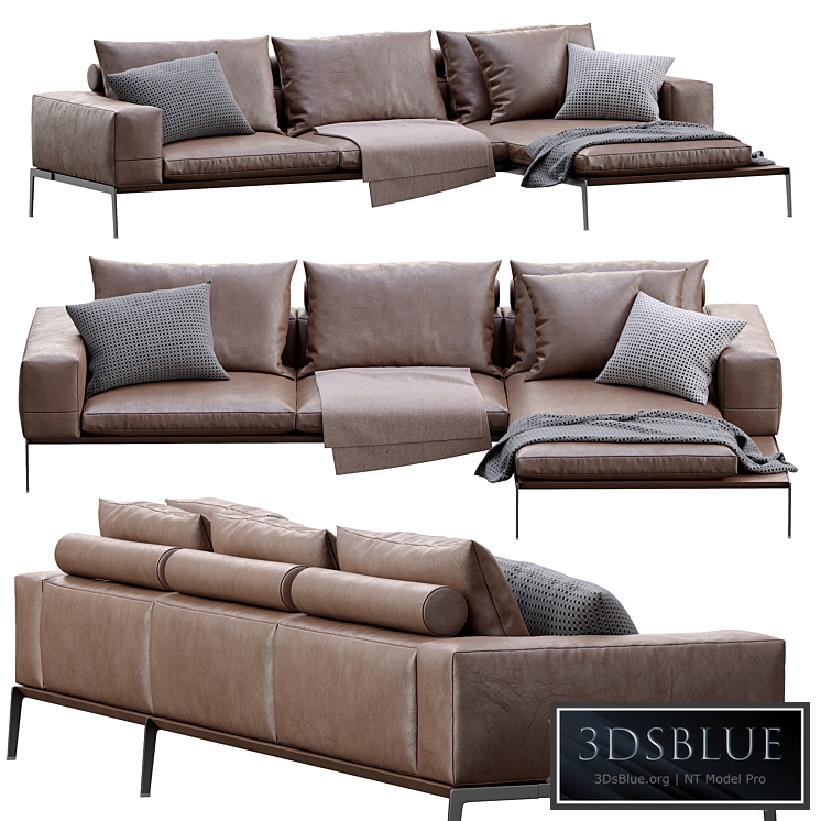 Lifesteel Sofa By Flexform