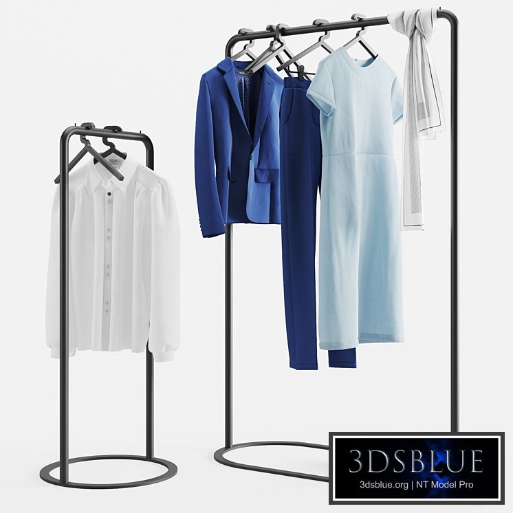 Women's clothes on hangers