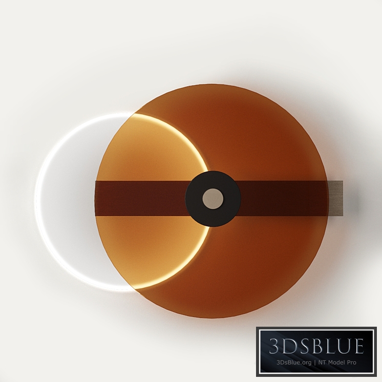 Sconce Space Disk Wall lamp