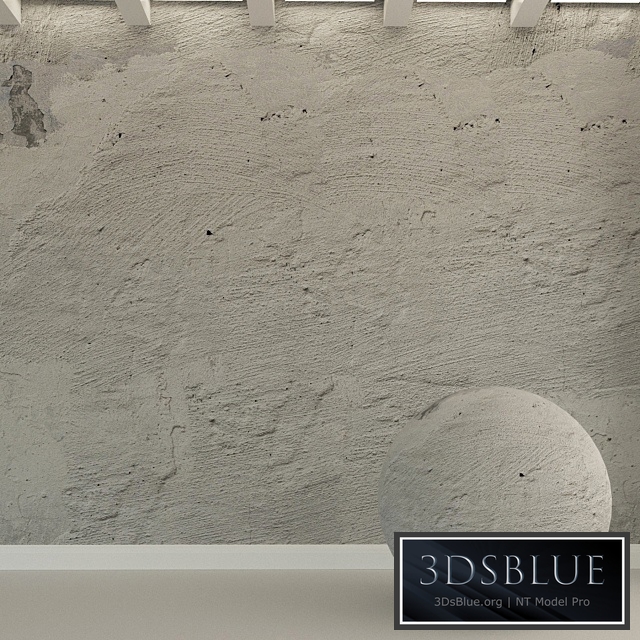 Concrete wall. Old concrete. 158