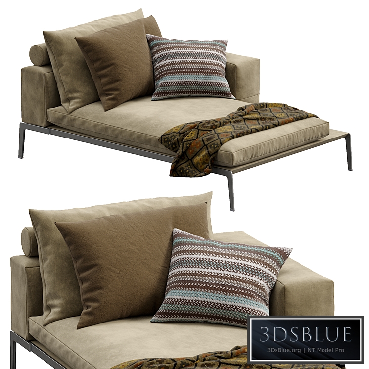 Chaise Lounge Lifesteel By Flexform