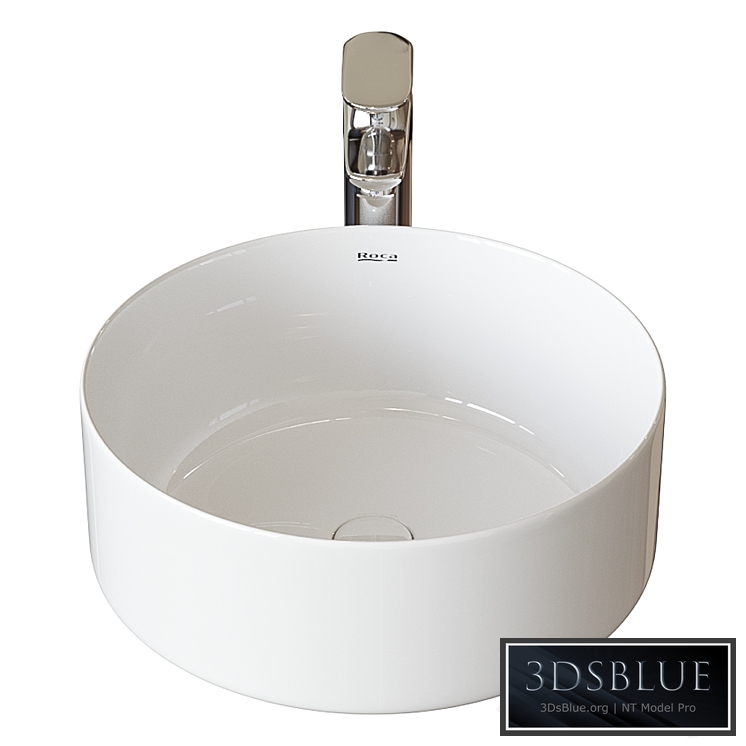 Washbasin Roca Inspira Round 37x37 cm, surface mounted 327523000