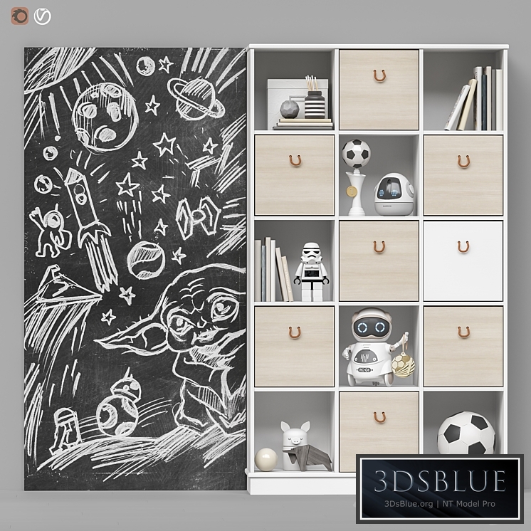 Toys and furniture set 93