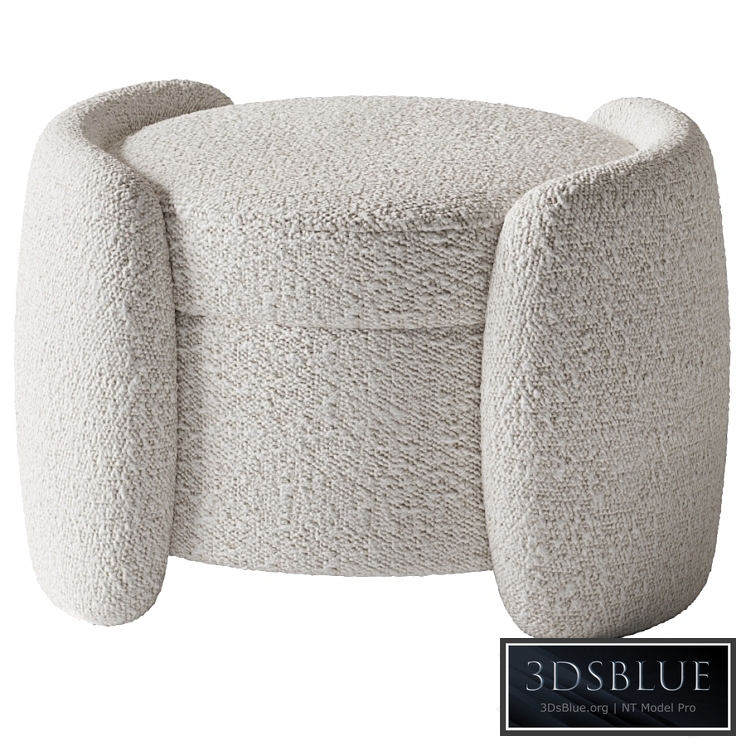 Calder Storage Ottoman - Crate and Barrel