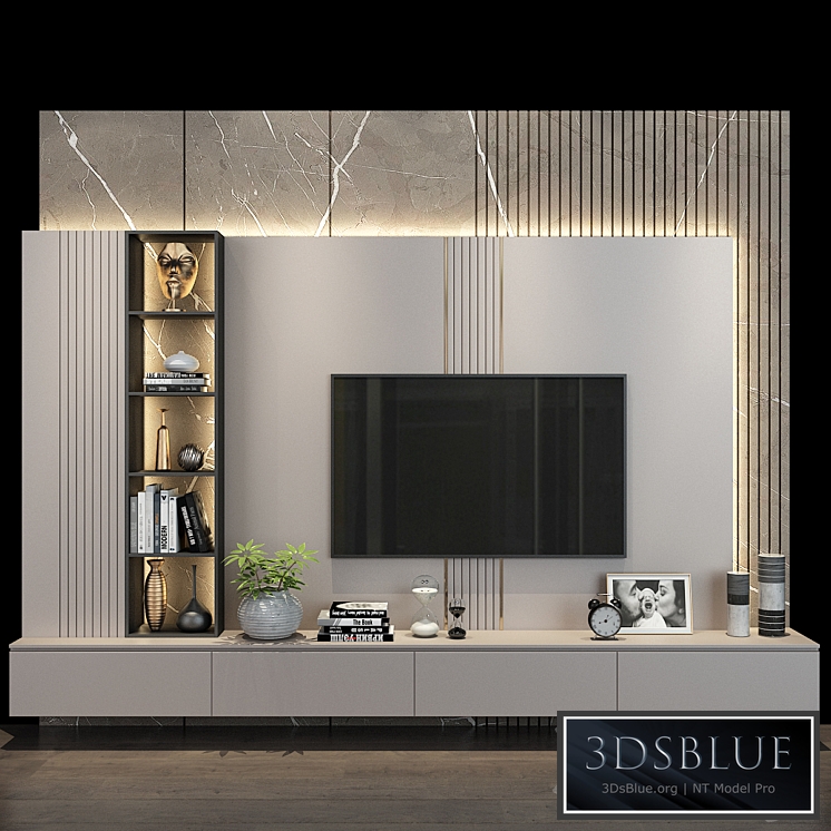 TV Wall set 0177