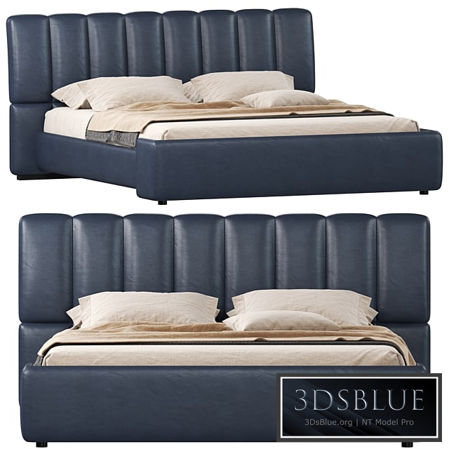 Natuzzi Briq bed