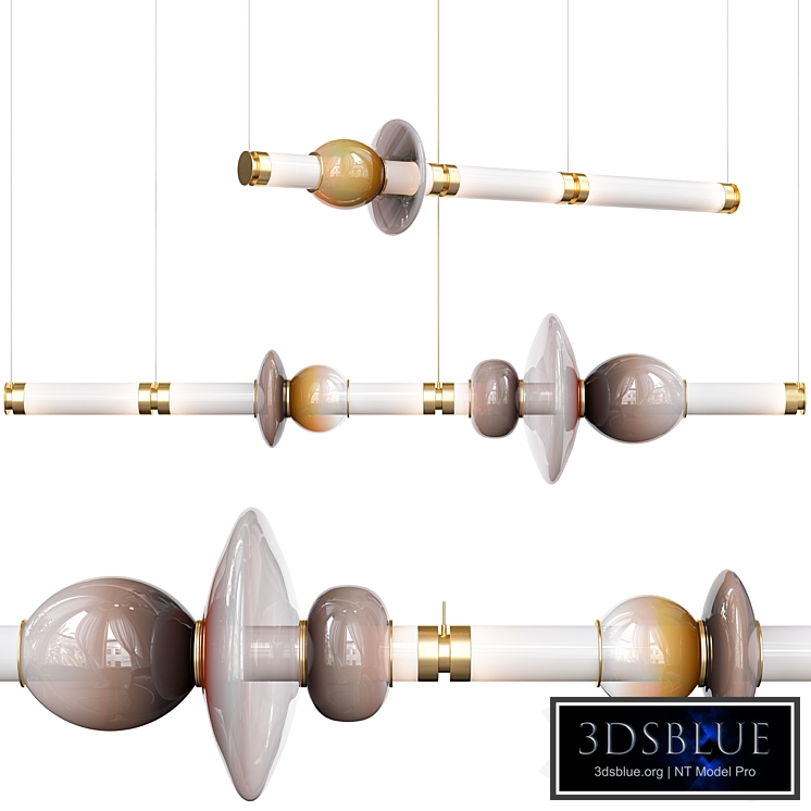 Gabriel Scott Luna Chandelier - Two Tier