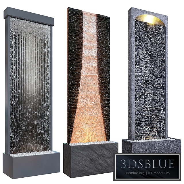 Wall watter waterfall 2