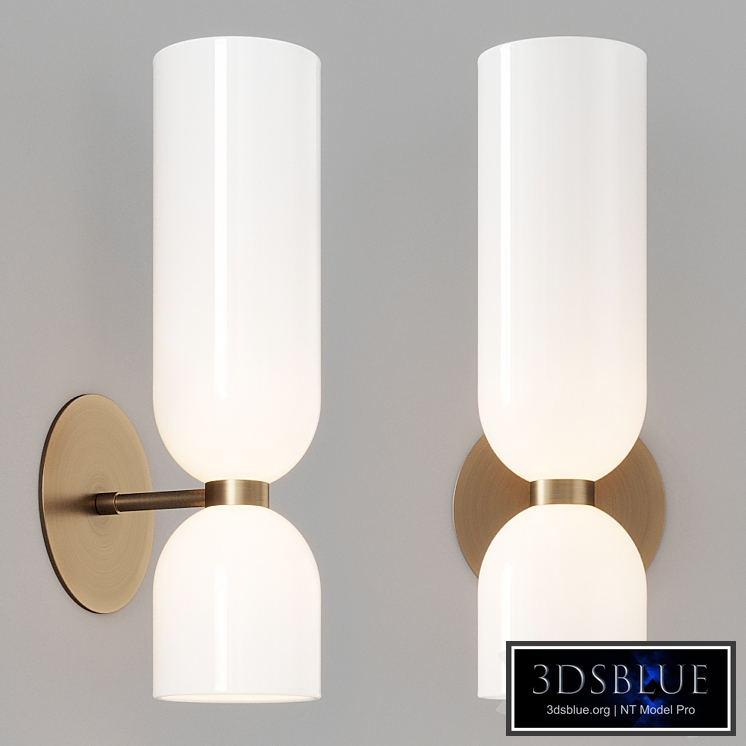 Wall lamp Lightmaker Studio Edie Sconce White