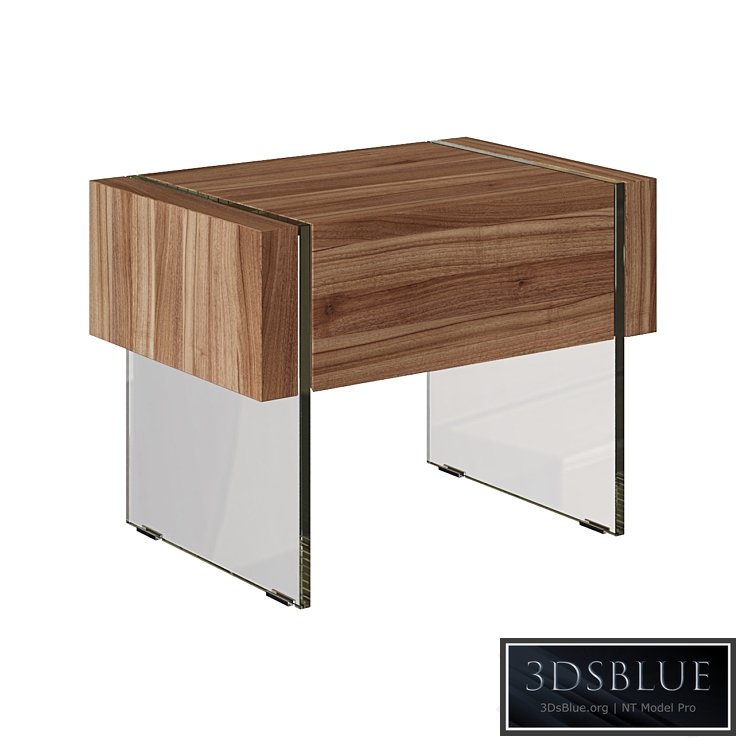 Bedside table CP1803-H-NOGAL 072032