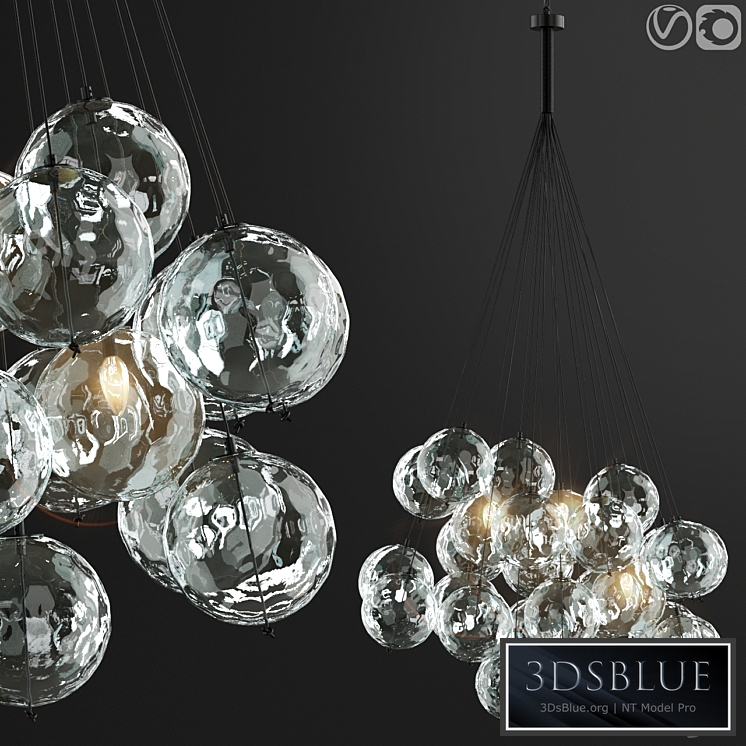 Berlin Glass Chandelier