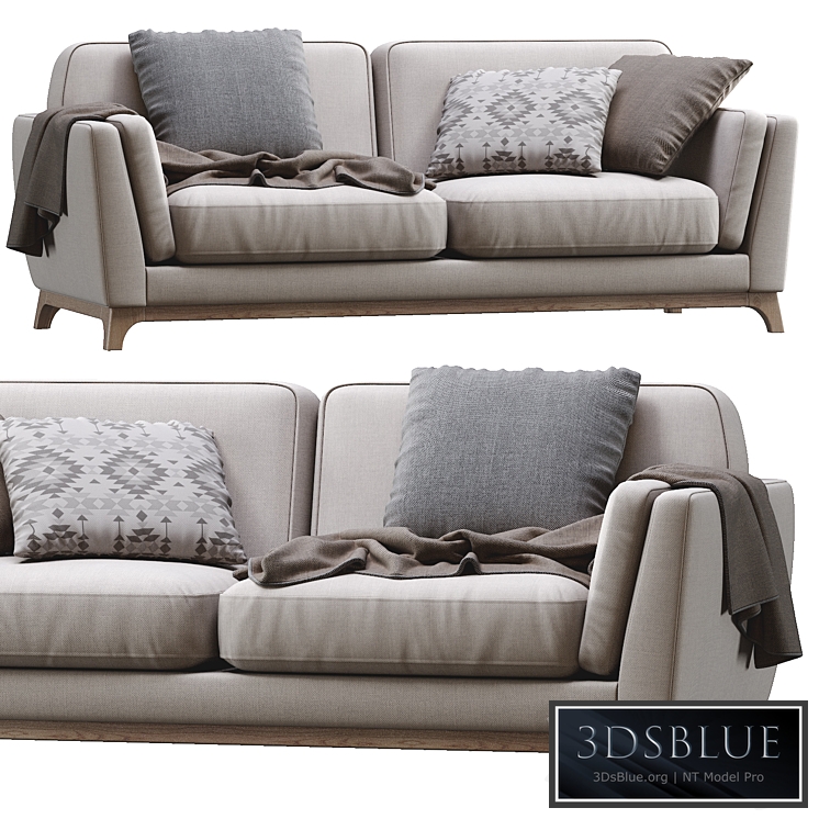 Ceni Volcanic Gray Sofa By Article 2