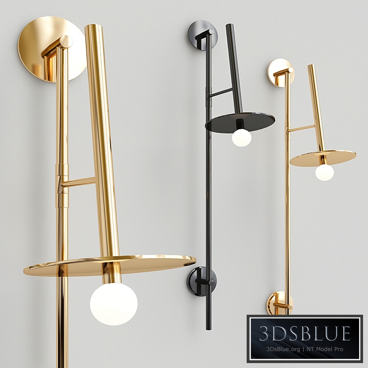 Nodes Large Pivot Wall Sconce