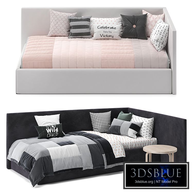 WoodNotes Corner Bed