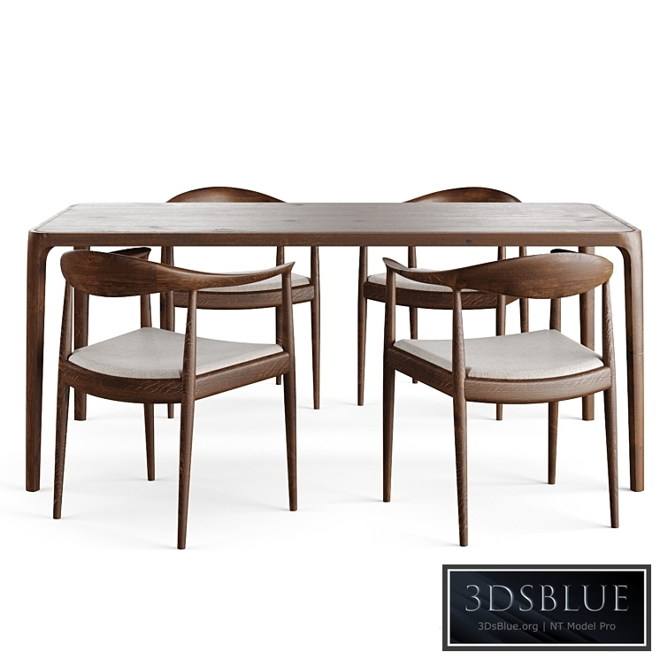 Kasauri table. Shomba chair. Partisan