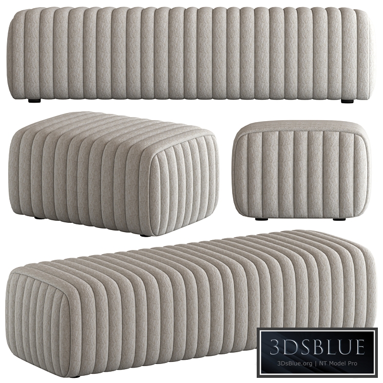 Loma bench kelly wearstler